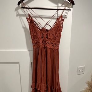 Free People Lace Adela Slip Dress - XS/S
